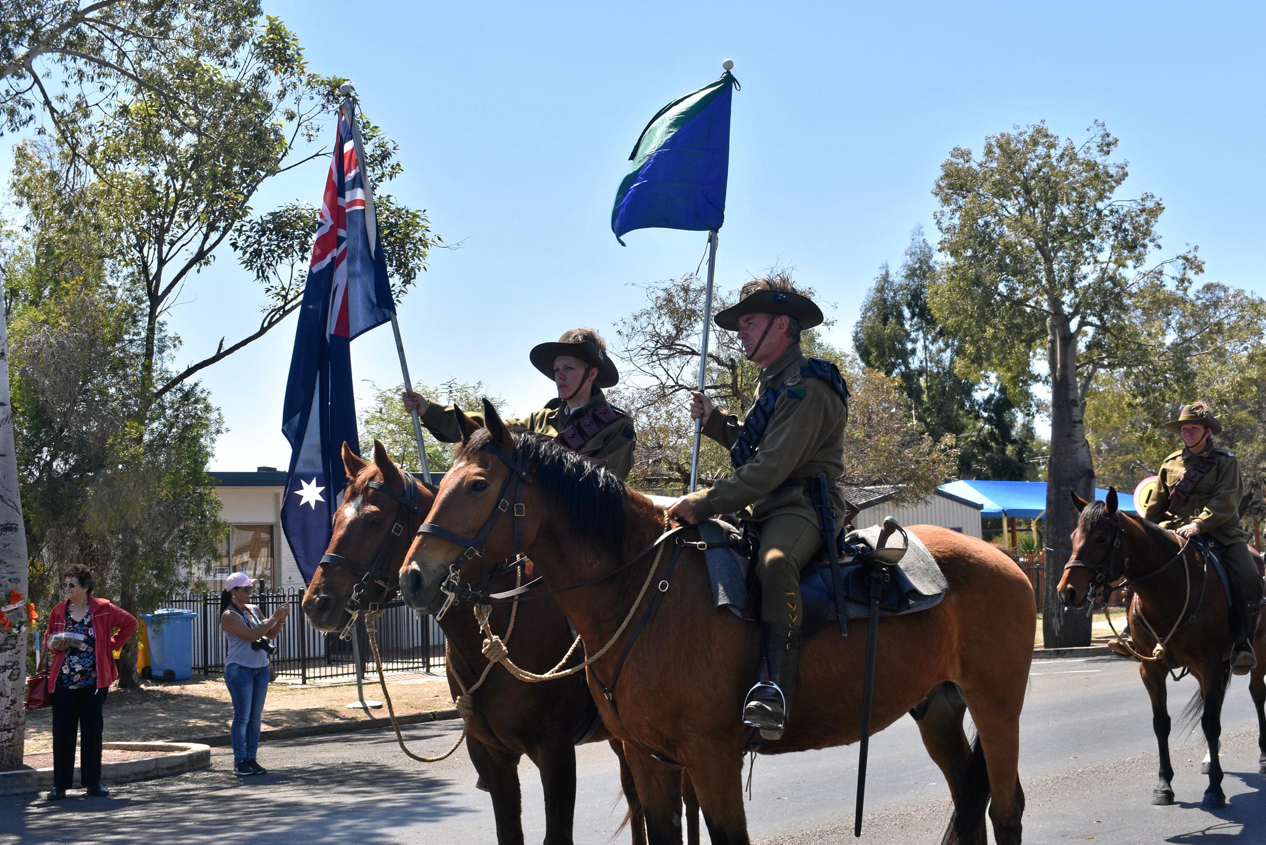 Roma Light Horse Brigade. Picture: Jorja McDonnell