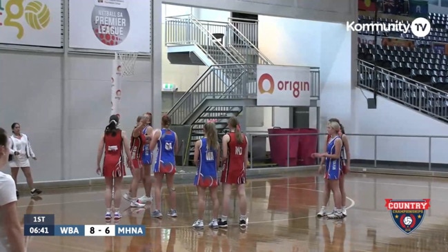 Replay: Netball SA Country Championships - Whyalla v Mid Hills (U17B)