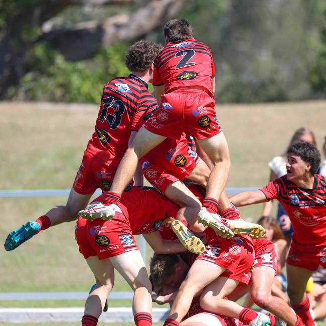 Byron Bay snapped a five-decade drought with a quite remarkable comeback in the under-18s. Picture: DC Sports Photography