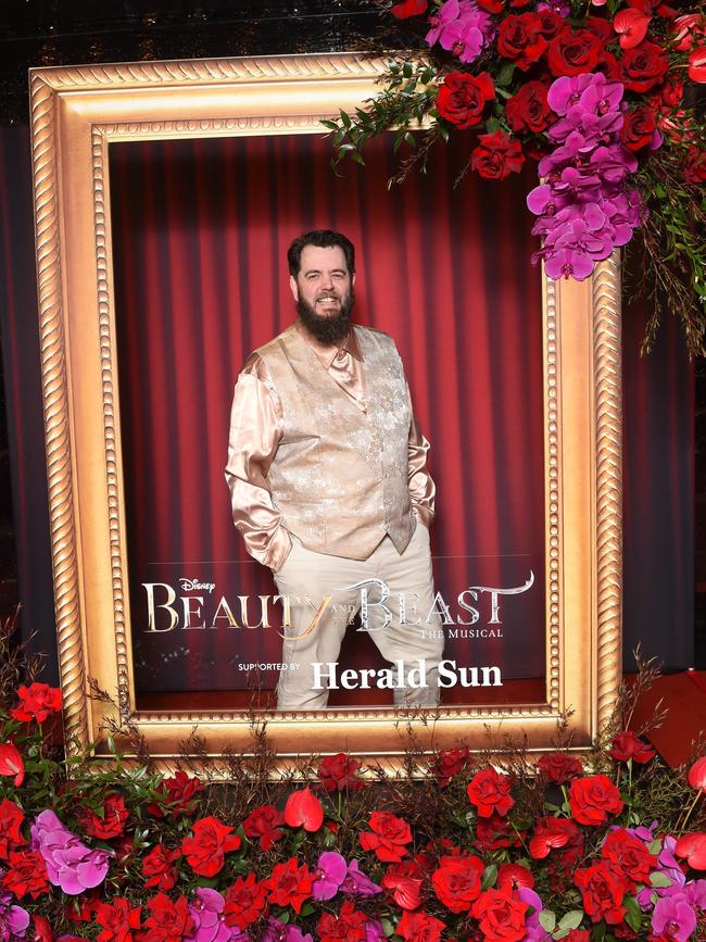 Opening night: Beauty and The Beast at Her Majestys Theatre, Melbourne. Picture: Josie Hayden