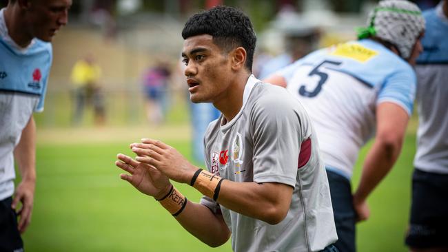 NSW Waratahs White v Queensland Reds Grey. Picture Tom Primmer/QRU.