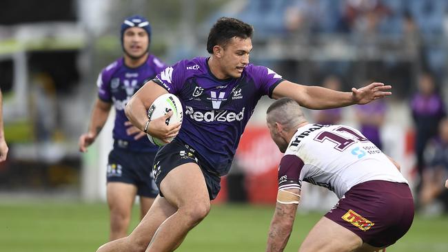 Tino Fa'asuamaleaui will join the Titans in 2021 but looks set to make his State of Origin debut first. Picture: Getty Images.