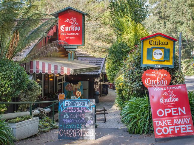 VIC REAL ESTATE: Cuckoo Restaurant Mt Dandenong
