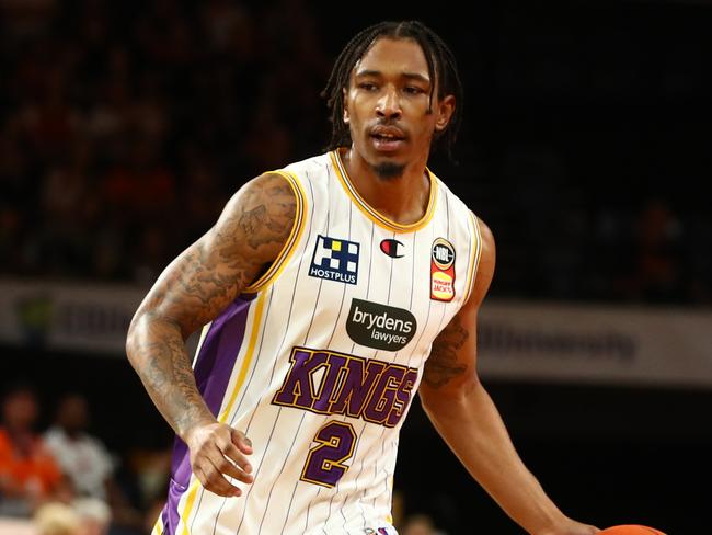 Jaylen Adams has been enormous for the Sydney Kings in his maiden NBL season. Picture: Chris Hyde/Getty