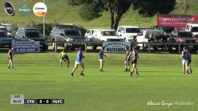 Replay: SFL - Cygnet vs Huonville (Seniors)