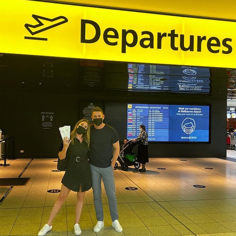 While the couple weren’t paid directly for the trip, Saudi Arabian tourism reportedly ‘footed the bill for all airfares, accommodation and expenses’. Picture: Instagram/georgiealove