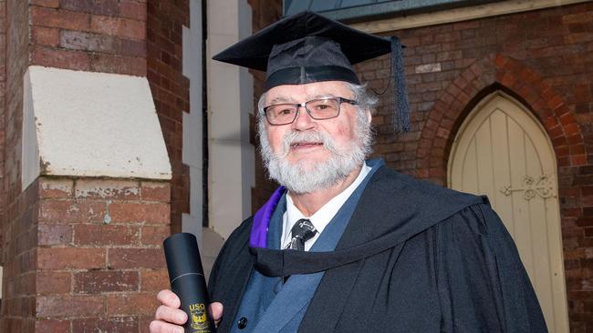 Daryl Dawes, Bachelor of Laws. UniSQ graduation ceremony at Empire Theatre. Wednesday, June 28, 2023