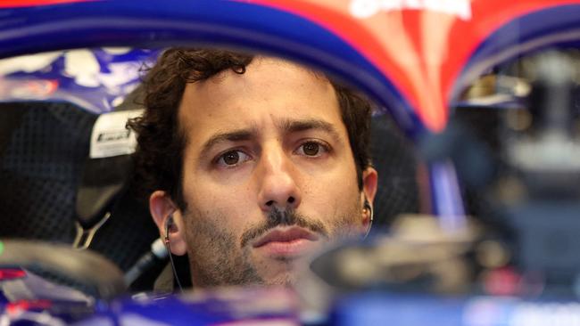 RB's Australian driver Daniel Ricciardo. (Photo by Martin KEEP / AFP)