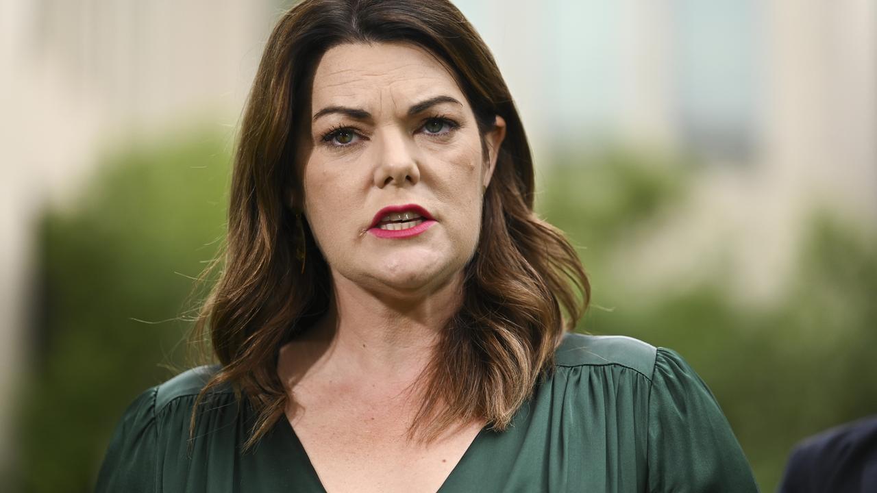 Greens Senator Sarah Hanson-Young. Picture: NCA NewsWire / Martin Ollman