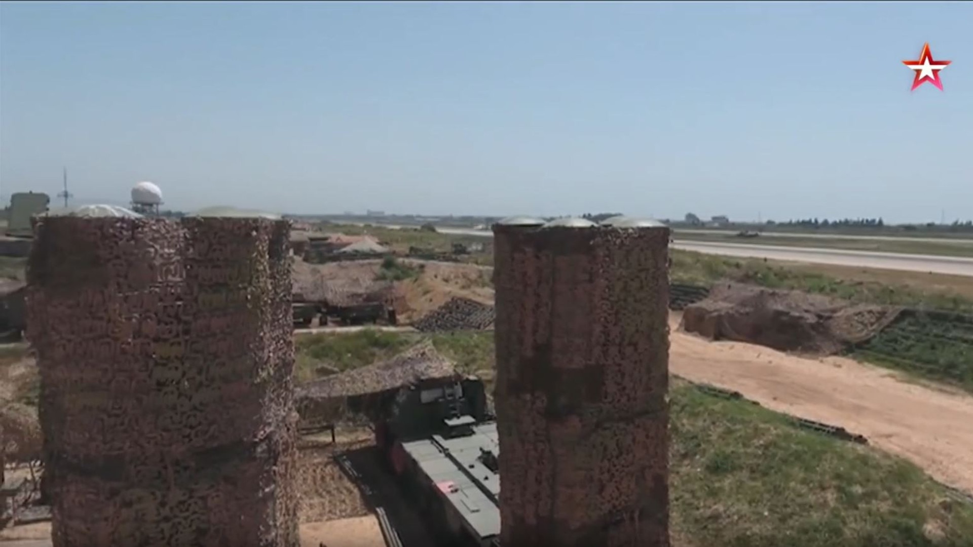 Khmemeim air base in northern Syria