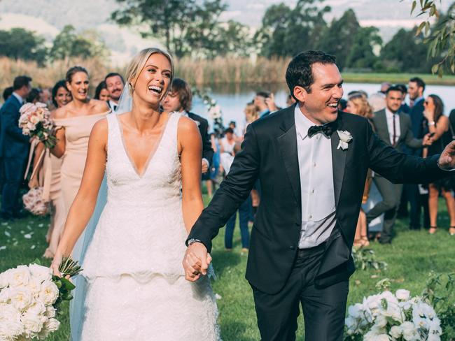 Print Embargo – Sunday April 2 at 12:01am AEDTOnline Embargo – Sunday April 2 at 3am AESTThe wedding of TODAY news presenter, Sylvia Jeffreys to 60 Minutes reporter, Peter Stefanovic