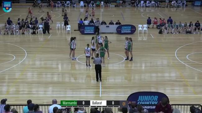 Replay: Basketball Victoria Under 14 - Junior Country Championships - Warrnambool v Ballarat (Girls)