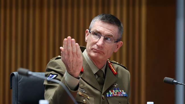 General Angus Campbell weighed in on the US defence department leak. Picture: NCA Newswire / Gary Ramage