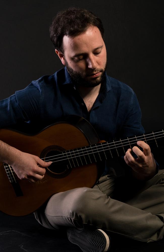 Adelaide International Classical Guitar Competition winner, Italian musician Pietro Locatto