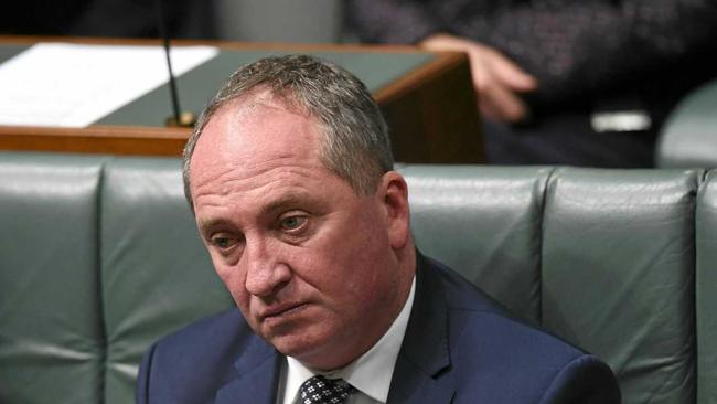 PROBLEMS: As for Barnaby's legacy, he did save the Coalition's bacon at the last election by increasing The National's vote. Picture: LUKAS COCH