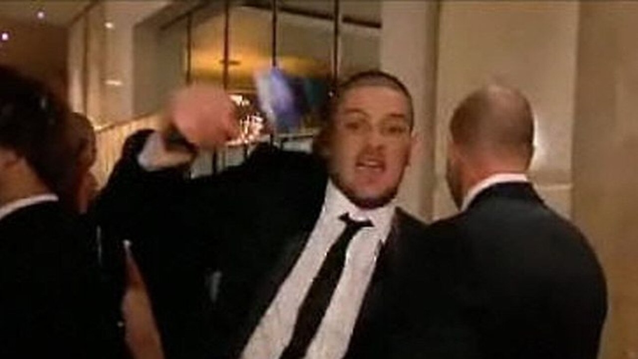 Brendan Fevola at the 2009 Brownlow Medal count.