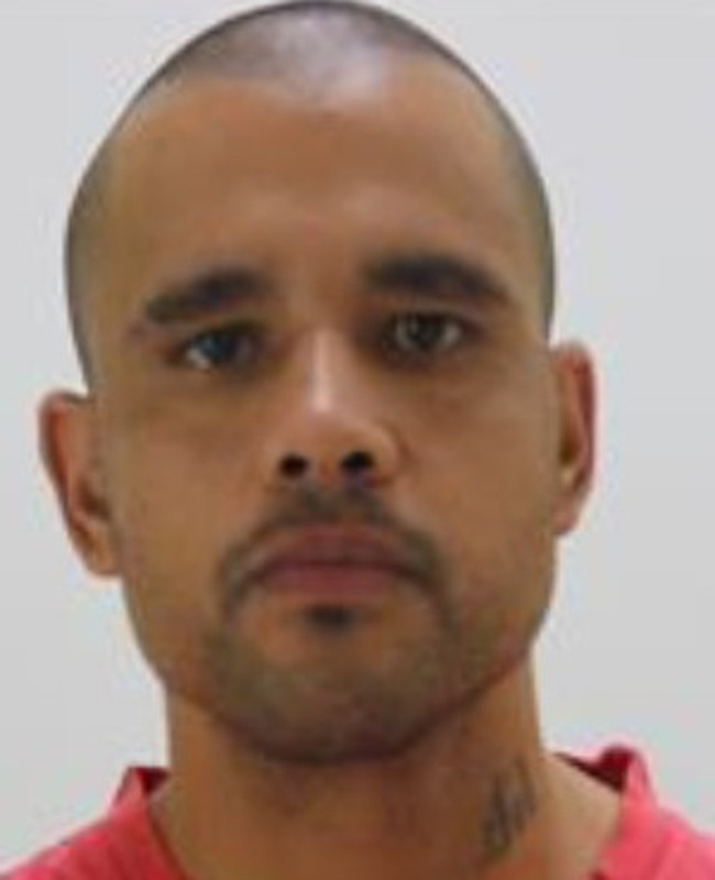 Prisoner Shaun Liddle who went for a drive. Picture: NT Police