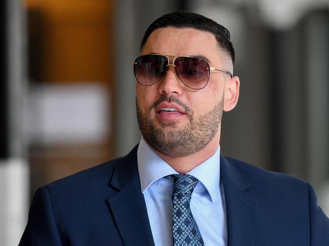 SYDNEY, AUSTRALIA - NCA NewsWire Photos NOVEMBER, 27, 2020: Salim Mehajer is seen arriving at  Downing Centre Courts in Sydney. Picture: NCA NewsWire/Bianca De Marchi