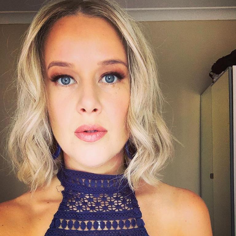 Jana Hocking has hit re-set on her online dating profile and honed in on older men. Picture: Instagram @jana_hocking.
