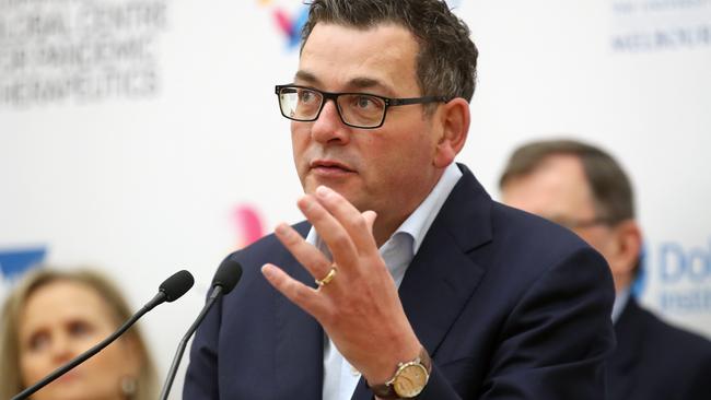 Daniel Andrews has broken his silence on a bombshell report into ESTA delays. Picture: David Crosling