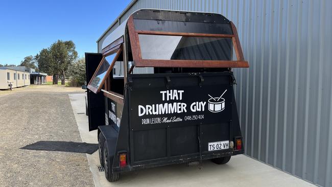 The drumming classroom currently moves between St Peters Anglican College and Carroll College in Broulee.