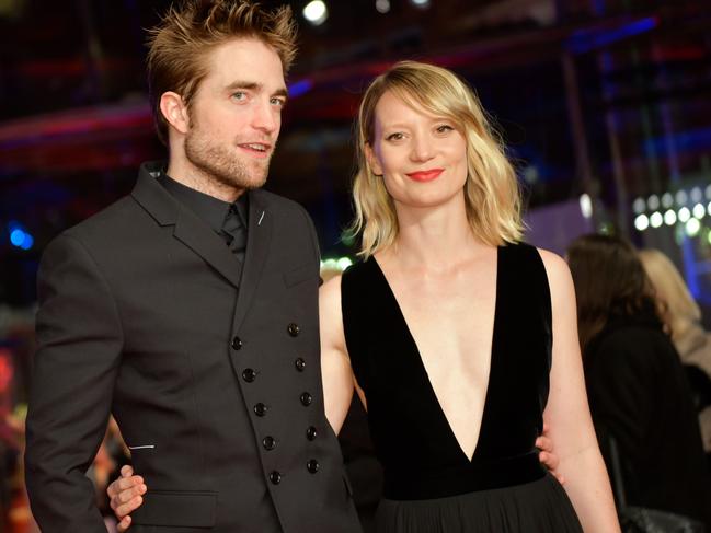 British actor Robert Pattinson and Australian actress Mia Wasikowska. Picture: Stefanie Loos