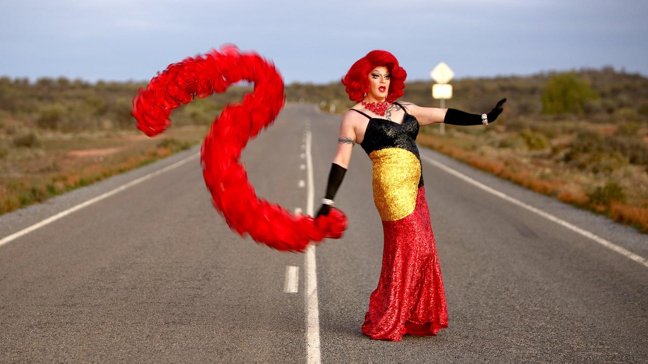 At The Broken Heel drag festival, you might catch Melbourne drag artist Philmah Bocks (above). Picture: Chris Pavlich.
