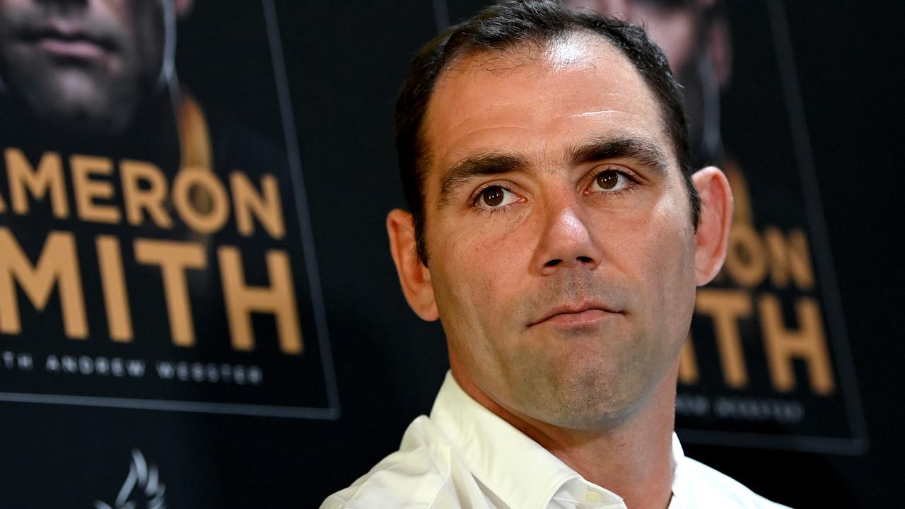 Cameron Smith was disappointed by the NRL’s handling of the saga. (Photo by Bradley Kanaris/Getty Images)