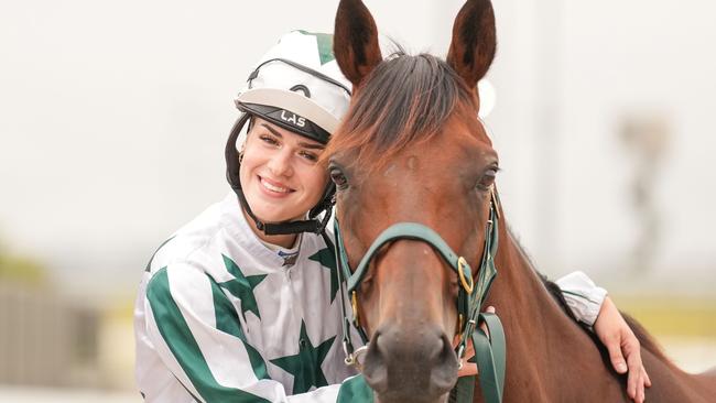 Sage Duric kicks off her racing career soon. Picture: Scott Barbour — Racing Photos via Getty Images.