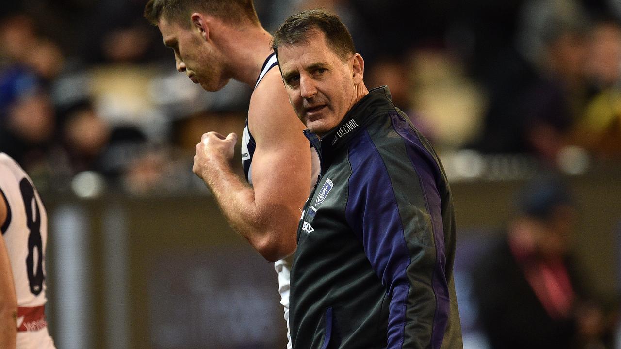 Former Fremantle coach Ross Lyon. Picture: Julian Smith