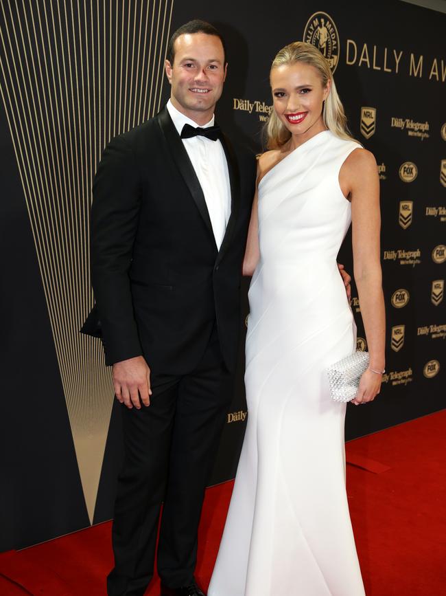 Boyd Cordner and Jemma Barge, Picture: Jonathan Ng