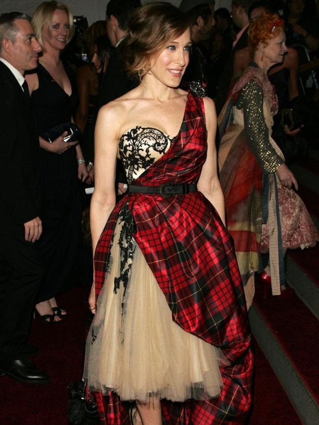 SJP in Alexander McQueen.