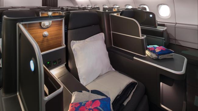 Qantas' refreshed Business Class offering on its Airbus A380s