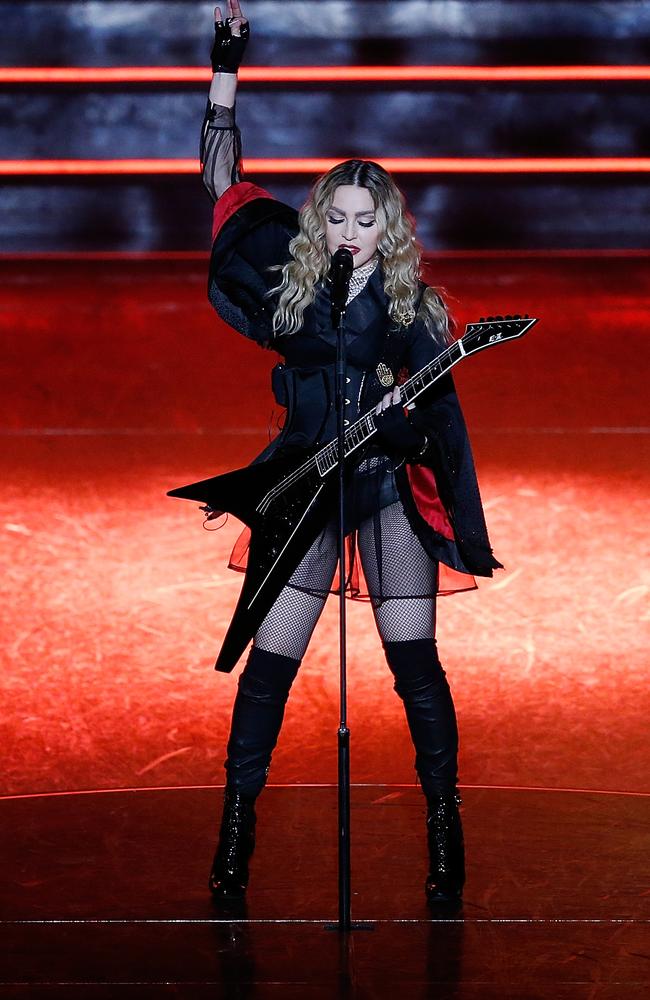 Legend ... Madonna put on a stunning show in Sydney. Picture: Zak Kaczmarek/Getty Images