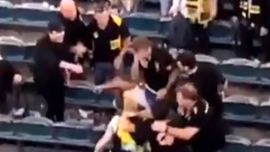 An ugly brawl at the MCG which marred the AFL’s season-opening match between Carlton and Richmond.