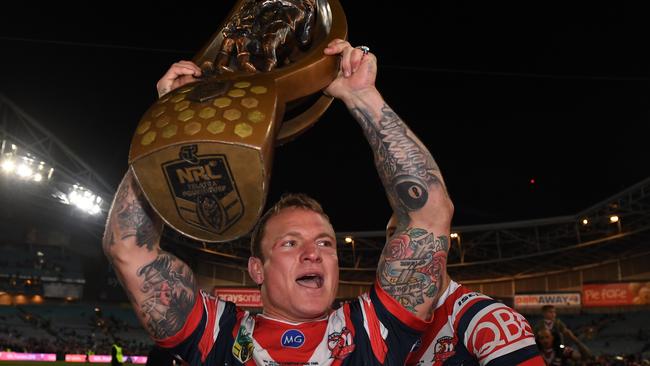 Jake Friend won three premierships at the Roosters. Picture: AAP Image/Dean Lewins