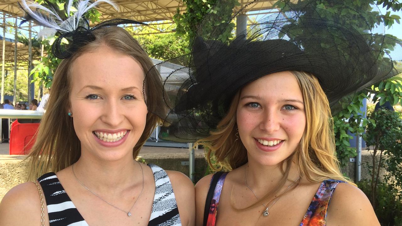Kiera Tipper and Melissa Adamson in 2015. Picture: Janine Hill