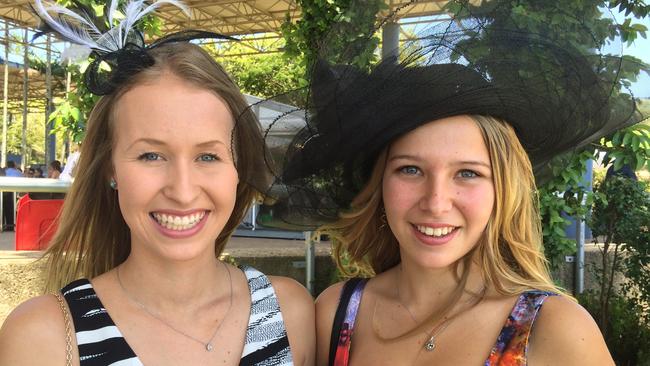 Kiera Tipper and Melissa Adamson in 2015. Picture: Janine Hill
