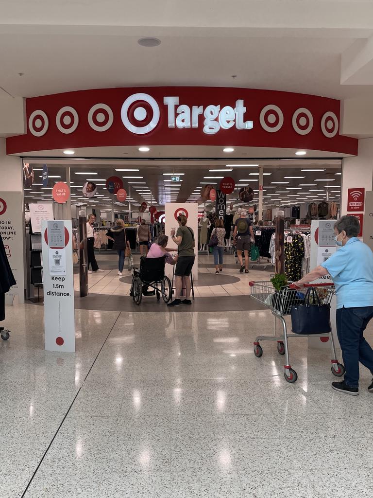 Entrance To Target Retail Store. Target Australia is a Mid-price