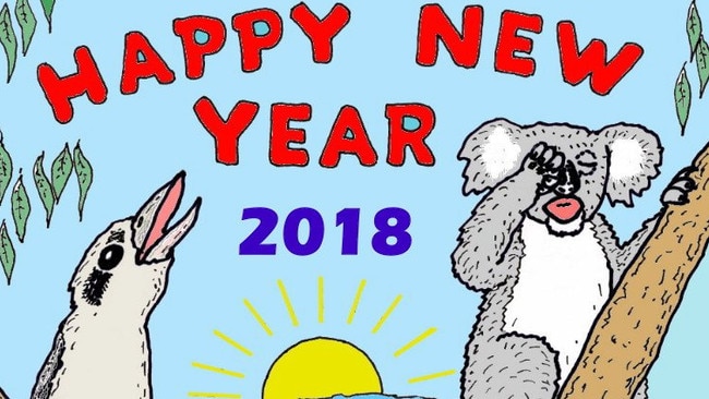 Tony Turton Happy New Year 2018.