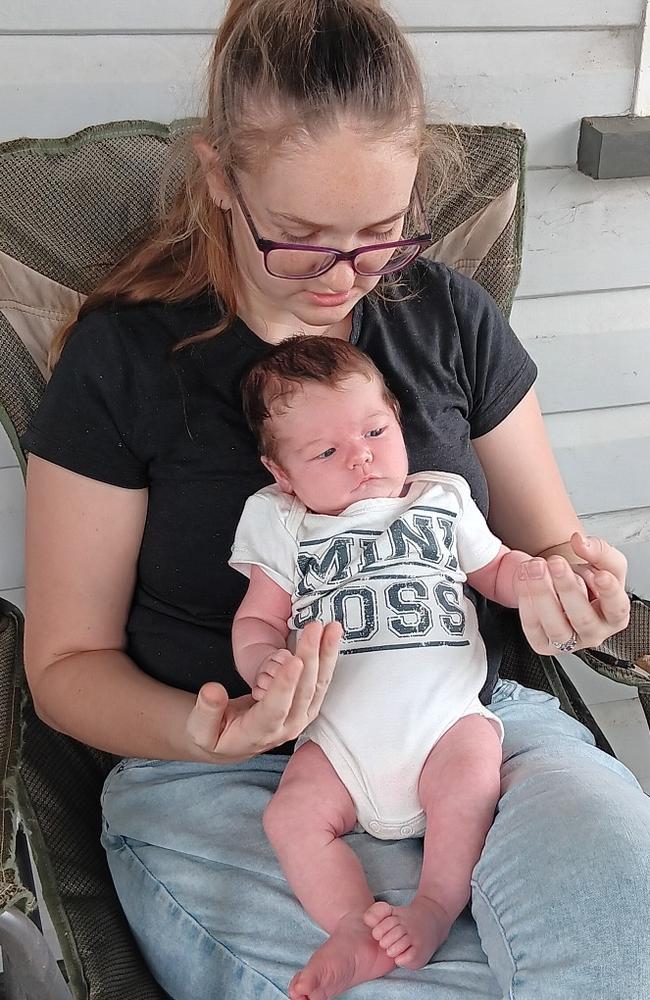 Lucus Hall, born to first-time parents Taylah Graham and Benjamin Hall, was crowned Roma's cutest baby of 2024. Photo supplied.