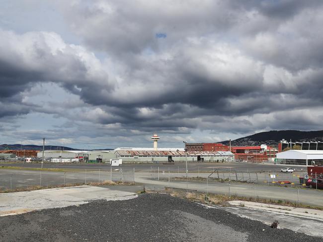 The Macquarie Point site on the Hobart waterfront. Picture: NIKKI DAVIS-JONES