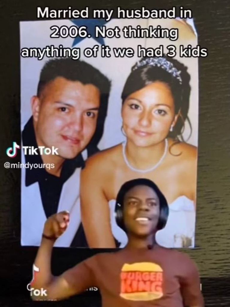 Celina Quinones revealed that she married her cousin. Picture: realestatemommas/TikTok