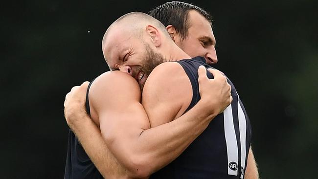 Gawn and Preuss are likely to continue playing together. Picture. Getty