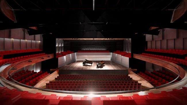 Mona’s proposed 1075-seat theatre. Picture: SUPPLIED