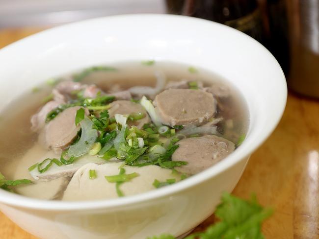 Victoria St in Richmond is known for its pho dishes. Picture: Sam Rosewarne.