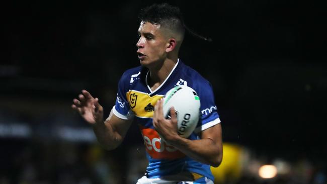 Jayden Campbell earned his NRL start after some impressive performances in the Intrsut Super Cup. Picture: Jason O'Brien