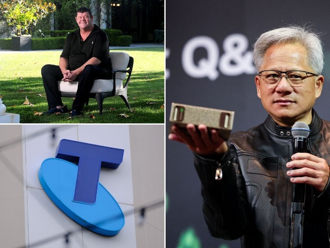 James Packer and Telstra score from Nvidia investment.