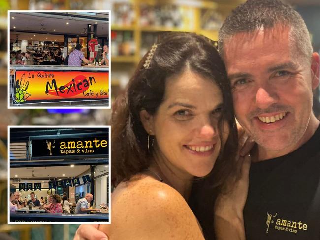 Jeanie Smith and Nev Scott, co-owners of La Quinta Mexican Bar & Restaurant and Amante Tapas & Vino