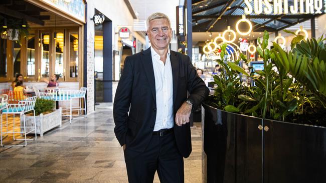 Scentre chief executive Peter Allen will offer rent relief for small retailers. Picture: Aaron Francis